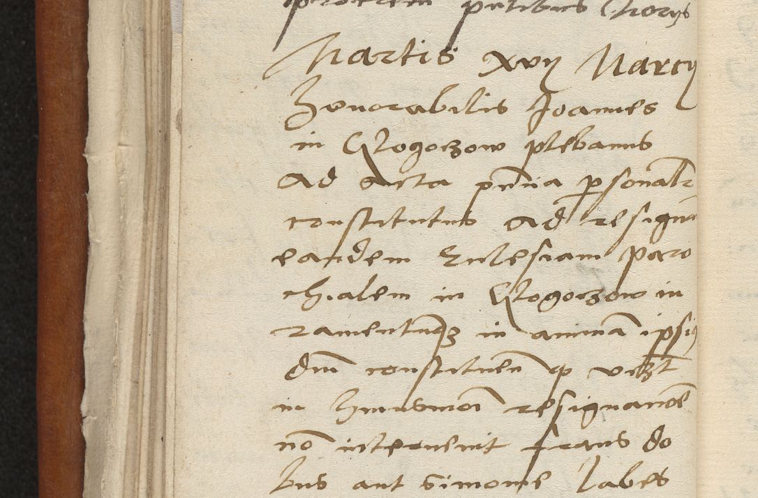 Zdjęcie nr 37 dla obiektu archiwalnego: Acta constitucionum coram reverendo patre domino Paulo Crassowski Warschoviensi et Omnium Sanctorum in Cracovia praeposito et officiali generali Craccoviensi ad annum Domini 1545, a die et mense infrascriptis foeliciter continuantur