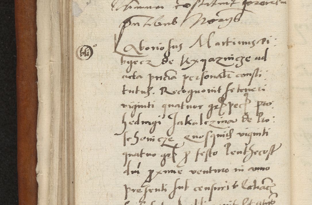 Zdjęcie nr 35 dla obiektu archiwalnego: Acta constitucionum coram reverendo patre domino Paulo Crassowski Warschoviensi et Omnium Sanctorum in Cracovia praeposito et officiali generali Craccoviensi ad annum Domini 1545, a die et mense infrascriptis foeliciter continuantur