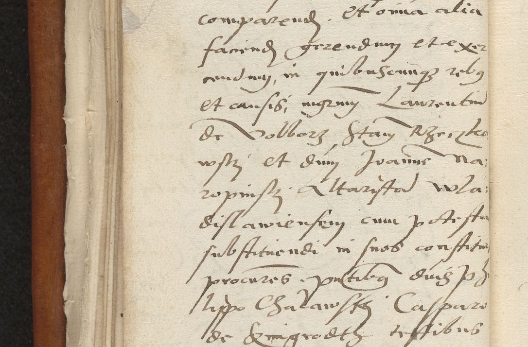Zdjęcie nr 33 dla obiektu archiwalnego: Acta constitucionum coram reverendo patre domino Paulo Crassowski Warschoviensi et Omnium Sanctorum in Cracovia praeposito et officiali generali Craccoviensi ad annum Domini 1545, a die et mense infrascriptis foeliciter continuantur