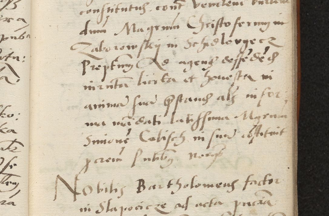 Zdjęcie nr 30 dla obiektu archiwalnego: Acta constitucionum coram reverendo patre domino Paulo Crassowski Warschoviensi et Omnium Sanctorum in Cracovia praeposito et officiali generali Craccoviensi ad annum Domini 1545, a die et mense infrascriptis foeliciter continuantur