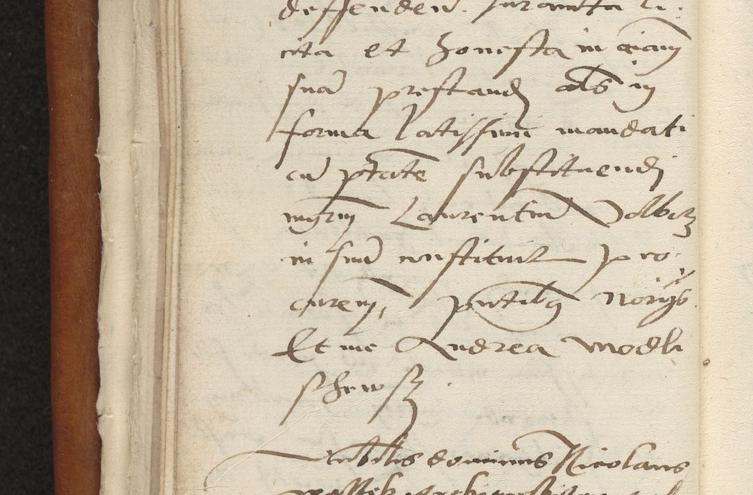 Zdjęcie nr 25 dla obiektu archiwalnego: Acta constitucionum coram reverendo patre domino Paulo Crassowski Warschoviensi et Omnium Sanctorum in Cracovia praeposito et officiali generali Craccoviensi ad annum Domini 1545, a die et mense infrascriptis foeliciter continuantur