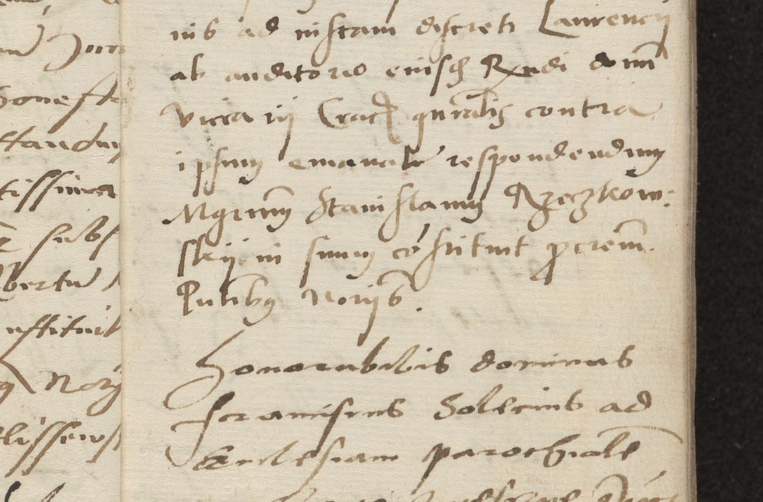 Zdjęcie nr 16 dla obiektu archiwalnego: Acta constitucionum coram reverendo patre domino Paulo Crassowski Warschoviensi et Omnium Sanctorum in Cracovia praeposito et officiali generali Craccoviensi ad annum Domini 1545, a die et mense infrascriptis foeliciter continuantur