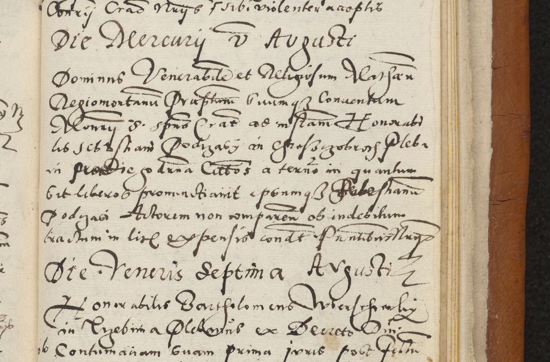 Zdjęcie nr 484 dla obiektu archiwalnego: Acta constitucionum coram reverendo patre domino Paulo Crassowski Warschoviensi et Omnium Sanctorum in Cracovia praeposito et officiali generali Craccoviensi ad annum Domini 1545, a die et mense infrascriptis foeliciter continuantur