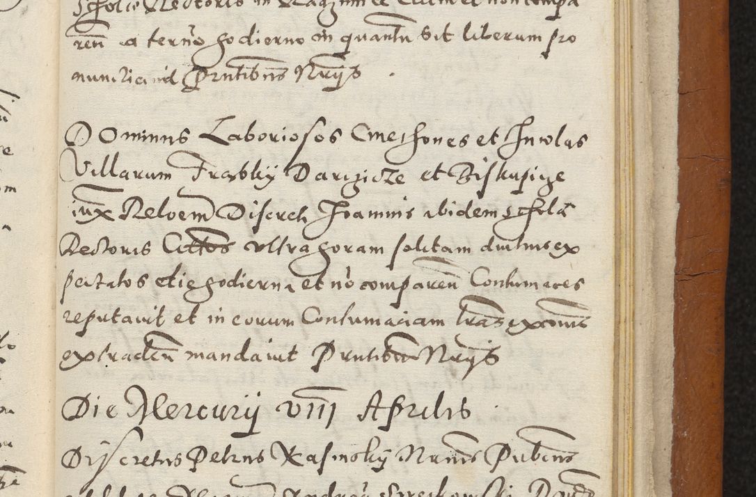 Zdjęcie nr 482 dla obiektu archiwalnego: Acta constitucionum coram reverendo patre domino Paulo Crassowski Warschoviensi et Omnium Sanctorum in Cracovia praeposito et officiali generali Craccoviensi ad annum Domini 1545, a die et mense infrascriptis foeliciter continuantur