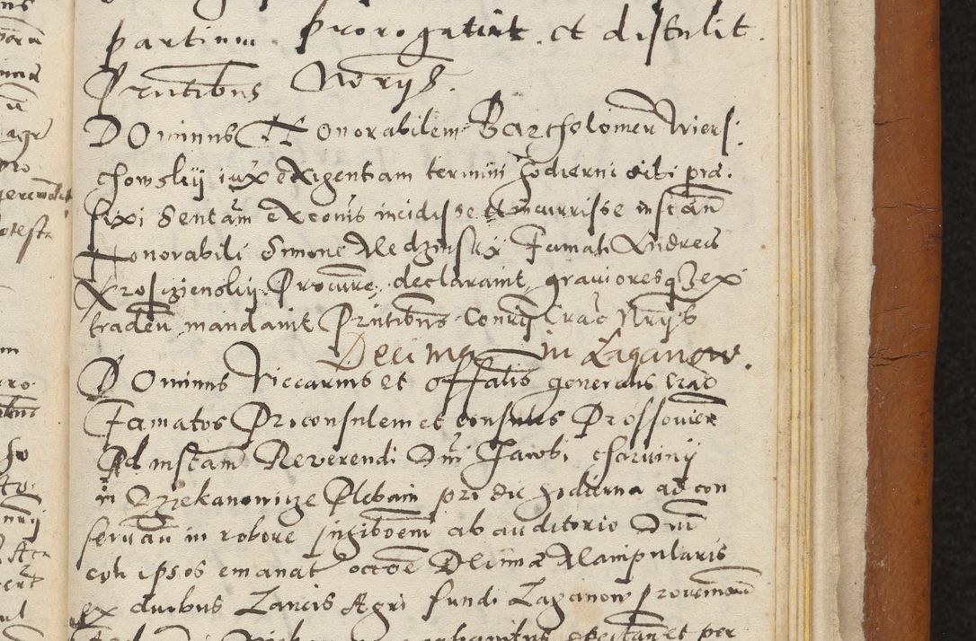 Zdjęcie nr 486 dla obiektu archiwalnego: Acta constitucionum coram reverendo patre domino Paulo Crassowski Warschoviensi et Omnium Sanctorum in Cracovia praeposito et officiali generali Craccoviensi ad annum Domini 1545, a die et mense infrascriptis foeliciter continuantur