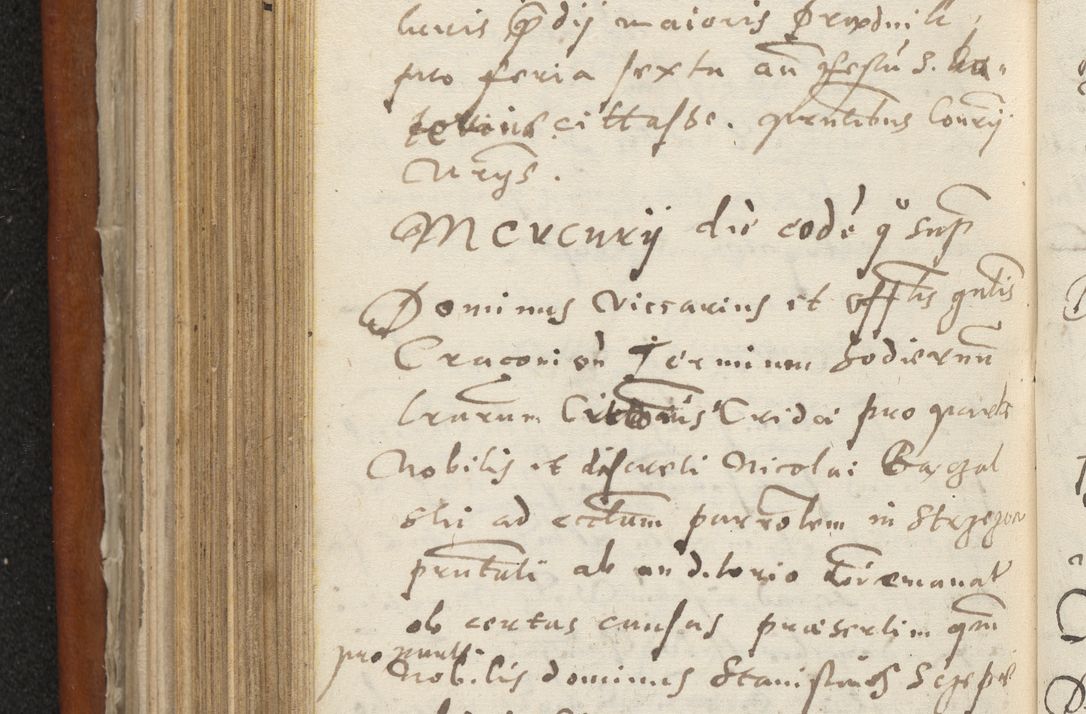 Zdjęcie nr 477 dla obiektu archiwalnego: Acta constitucionum coram reverendo patre domino Paulo Crassowski Warschoviensi et Omnium Sanctorum in Cracovia praeposito et officiali generali Craccoviensi ad annum Domini 1545, a die et mense infrascriptis foeliciter continuantur