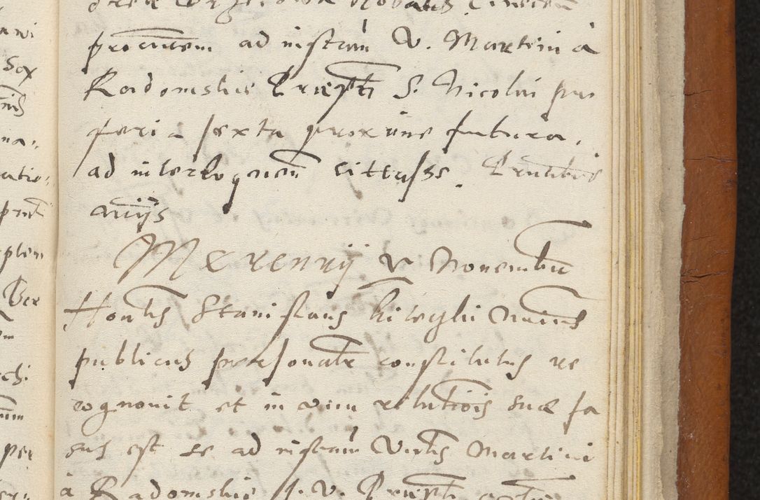 Zdjęcie nr 476 dla obiektu archiwalnego: Acta constitucionum coram reverendo patre domino Paulo Crassowski Warschoviensi et Omnium Sanctorum in Cracovia praeposito et officiali generali Craccoviensi ad annum Domini 1545, a die et mense infrascriptis foeliciter continuantur