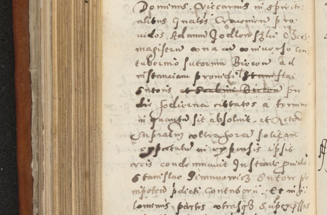 Zdjęcie nr 469 dla obiektu archiwalnego: Acta constitucionum coram reverendo patre domino Paulo Crassowski Warschoviensi et Omnium Sanctorum in Cracovia praeposito et officiali generali Craccoviensi ad annum Domini 1545, a die et mense infrascriptis foeliciter continuantur