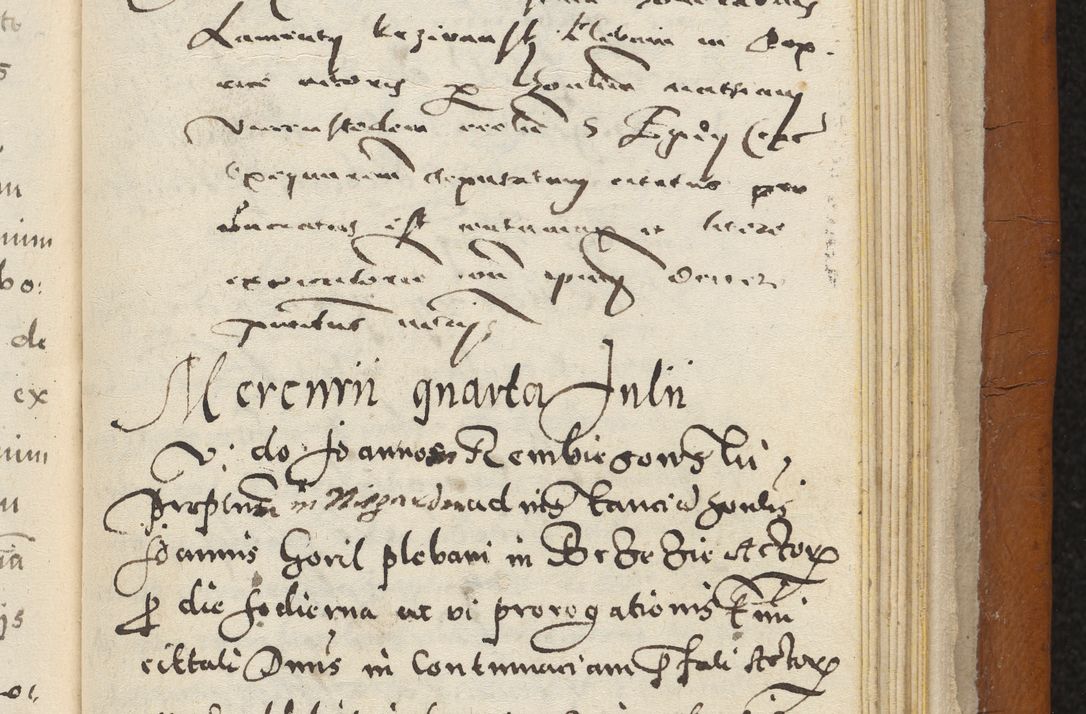 Zdjęcie nr 464 dla obiektu archiwalnego: Acta constitucionum coram reverendo patre domino Paulo Crassowski Warschoviensi et Omnium Sanctorum in Cracovia praeposito et officiali generali Craccoviensi ad annum Domini 1545, a die et mense infrascriptis foeliciter continuantur
