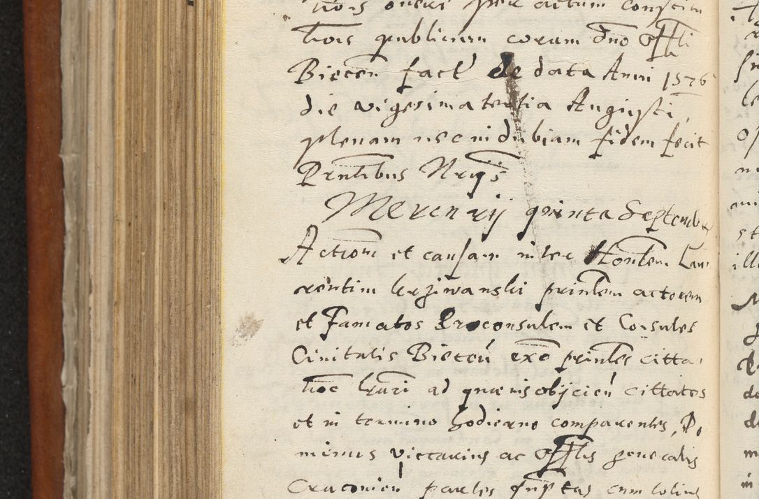 Zdjęcie nr 465 dla obiektu archiwalnego: Acta constitucionum coram reverendo patre domino Paulo Crassowski Warschoviensi et Omnium Sanctorum in Cracovia praeposito et officiali generali Craccoviensi ad annum Domini 1545, a die et mense infrascriptis foeliciter continuantur