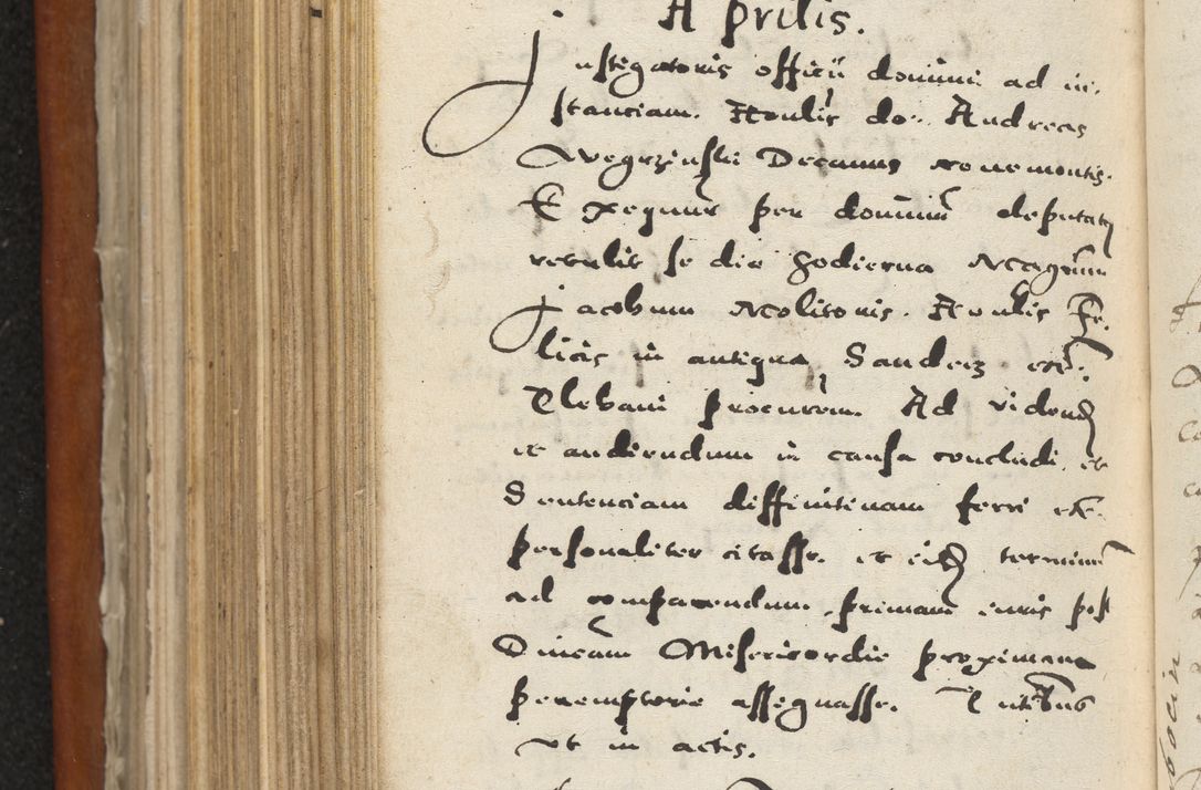 Zdjęcie nr 459 dla obiektu archiwalnego: Acta constitucionum coram reverendo patre domino Paulo Crassowski Warschoviensi et Omnium Sanctorum in Cracovia praeposito et officiali generali Craccoviensi ad annum Domini 1545, a die et mense infrascriptis foeliciter continuantur