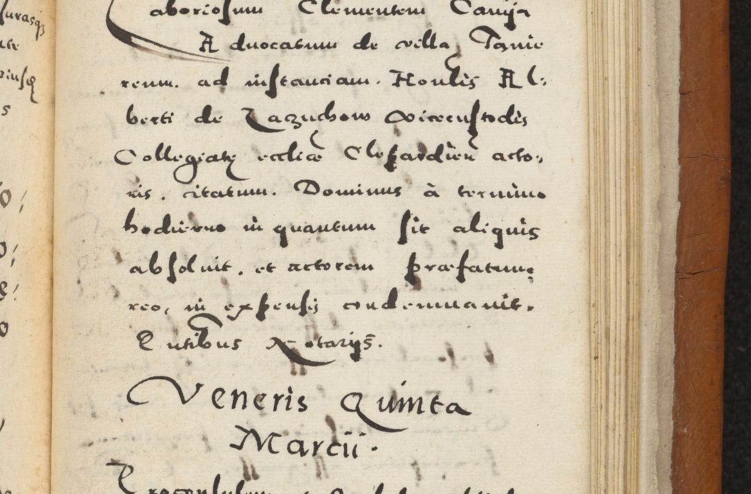 Zdjęcie nr 458 dla obiektu archiwalnego: Acta constitucionum coram reverendo patre domino Paulo Crassowski Warschoviensi et Omnium Sanctorum in Cracovia praeposito et officiali generali Craccoviensi ad annum Domini 1545, a die et mense infrascriptis foeliciter continuantur
