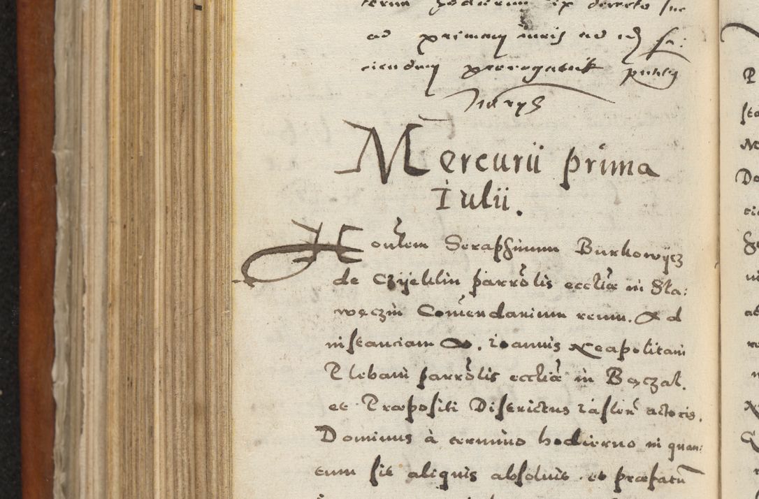 Zdjęcie nr 453 dla obiektu archiwalnego: Acta constitucionum coram reverendo patre domino Paulo Crassowski Warschoviensi et Omnium Sanctorum in Cracovia praeposito et officiali generali Craccoviensi ad annum Domini 1545, a die et mense infrascriptis foeliciter continuantur