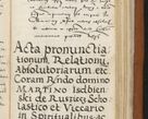 Zdjęcie nr 448 dla obiektu archiwalnego: Acta constitucionum coram reverendo patre domino Paulo Crassowski Warschoviensi et Omnium Sanctorum in Cracovia praeposito et officiali generali Craccoviensi ad annum Domini 1545, a die et mense infrascriptis foeliciter continuantur