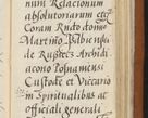Zdjęcie nr 442 dla obiektu archiwalnego: Acta constitucionum coram reverendo patre domino Paulo Crassowski Warschoviensi et Omnium Sanctorum in Cracovia praeposito et officiali generali Craccoviensi ad annum Domini 1545, a die et mense infrascriptis foeliciter continuantur