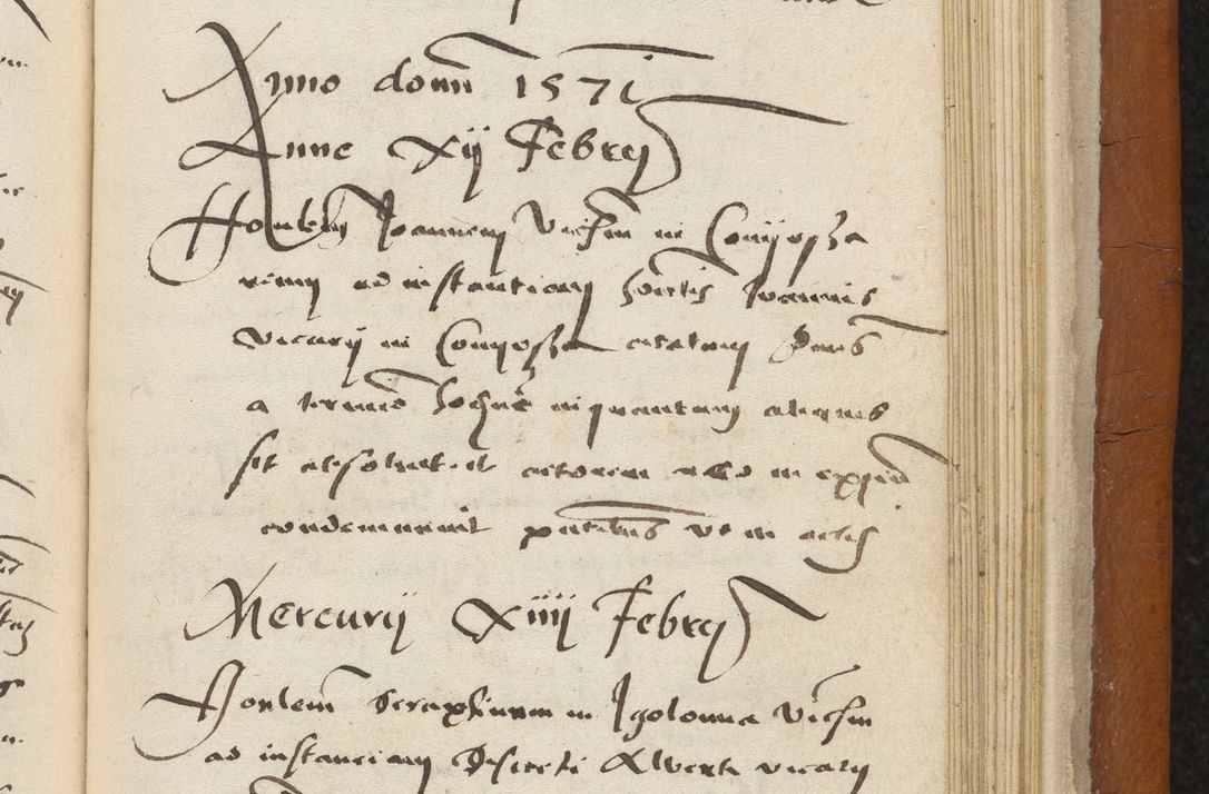 Zdjęcie nr 444 dla obiektu archiwalnego: Acta constitucionum coram reverendo patre domino Paulo Crassowski Warschoviensi et Omnium Sanctorum in Cracovia praeposito et officiali generali Craccoviensi ad annum Domini 1545, a die et mense infrascriptis foeliciter continuantur