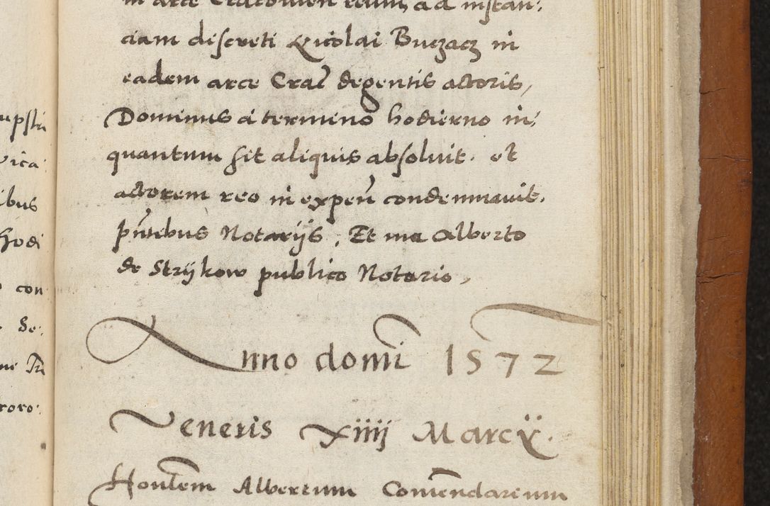 Zdjęcie nr 446 dla obiektu archiwalnego: Acta constitucionum coram reverendo patre domino Paulo Crassowski Warschoviensi et Omnium Sanctorum in Cracovia praeposito et officiali generali Craccoviensi ad annum Domini 1545, a die et mense infrascriptis foeliciter continuantur