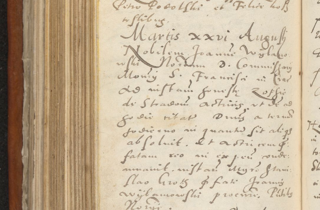 Zdjęcie nr 433 dla obiektu archiwalnego: Acta constitucionum coram reverendo patre domino Paulo Crassowski Warschoviensi et Omnium Sanctorum in Cracovia praeposito et officiali generali Craccoviensi ad annum Domini 1545, a die et mense infrascriptis foeliciter continuantur