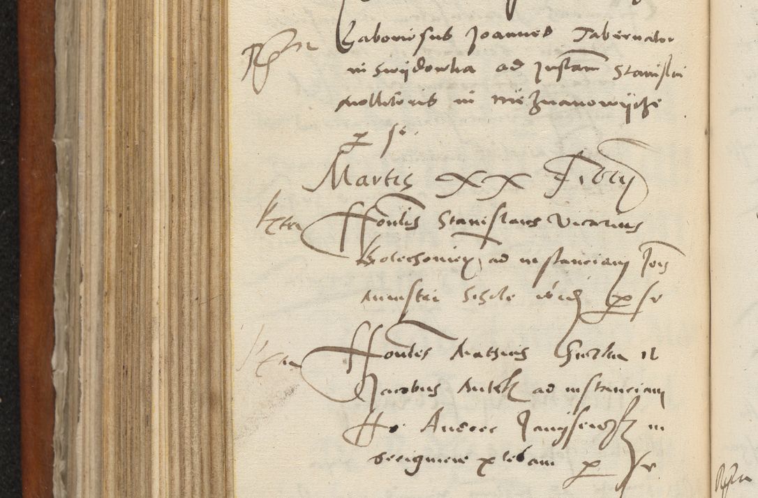 Zdjęcie nr 419 dla obiektu archiwalnego: Acta constitucionum coram reverendo patre domino Paulo Crassowski Warschoviensi et Omnium Sanctorum in Cracovia praeposito et officiali generali Craccoviensi ad annum Domini 1545, a die et mense infrascriptis foeliciter continuantur