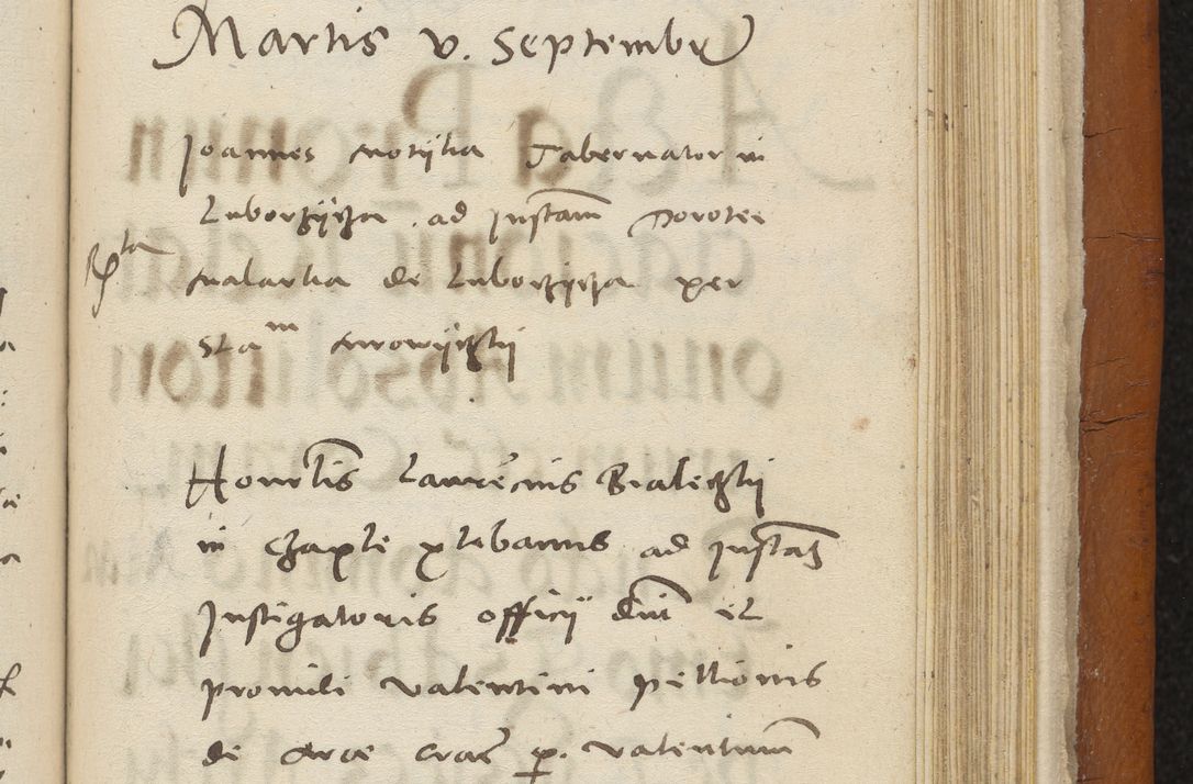 Zdjęcie nr 416 dla obiektu archiwalnego: Acta constitucionum coram reverendo patre domino Paulo Crassowski Warschoviensi et Omnium Sanctorum in Cracovia praeposito et officiali generali Craccoviensi ad annum Domini 1545, a die et mense infrascriptis foeliciter continuantur
