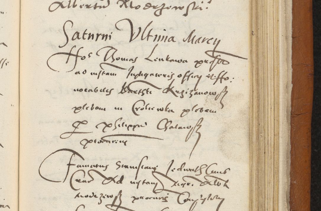 Zdjęcie nr 422 dla obiektu archiwalnego: Acta constitucionum coram reverendo patre domino Paulo Crassowski Warschoviensi et Omnium Sanctorum in Cracovia praeposito et officiali generali Craccoviensi ad annum Domini 1545, a die et mense infrascriptis foeliciter continuantur