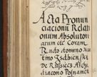 Zdjęcie nr 417 dla obiektu archiwalnego: Acta constitucionum coram reverendo patre domino Paulo Crassowski Warschoviensi et Omnium Sanctorum in Cracovia praeposito et officiali generali Craccoviensi ad annum Domini 1545, a die et mense infrascriptis foeliciter continuantur
