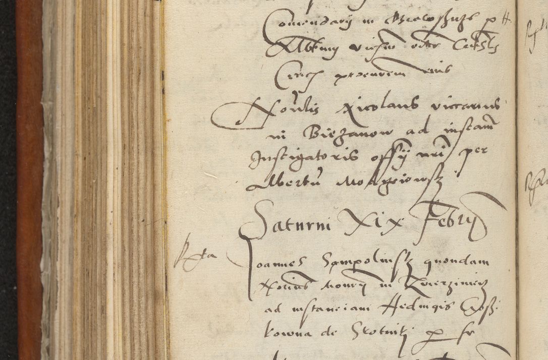 Zdjęcie nr 411 dla obiektu archiwalnego: Acta constitucionum coram reverendo patre domino Paulo Crassowski Warschoviensi et Omnium Sanctorum in Cracovia praeposito et officiali generali Craccoviensi ad annum Domini 1545, a die et mense infrascriptis foeliciter continuantur