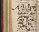 Zdjęcie nr 409 dla obiektu archiwalnego: Acta constitucionum coram reverendo patre domino Paulo Crassowski Warschoviensi et Omnium Sanctorum in Cracovia praeposito et officiali generali Craccoviensi ad annum Domini 1545, a die et mense infrascriptis foeliciter continuantur