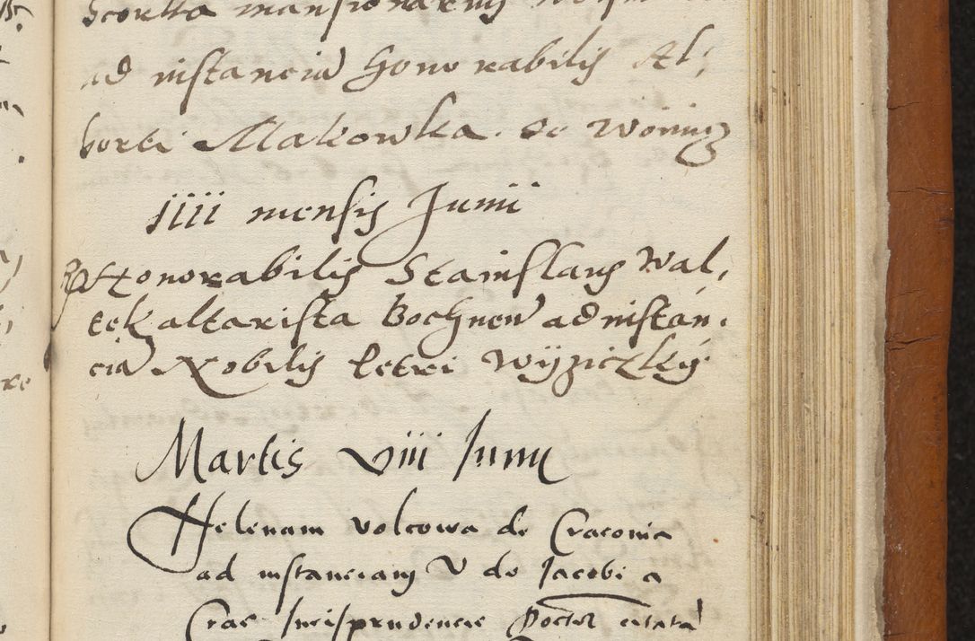Zdjęcie nr 406 dla obiektu archiwalnego: Acta constitucionum coram reverendo patre domino Paulo Crassowski Warschoviensi et Omnium Sanctorum in Cracovia praeposito et officiali generali Craccoviensi ad annum Domini 1545, a die et mense infrascriptis foeliciter continuantur