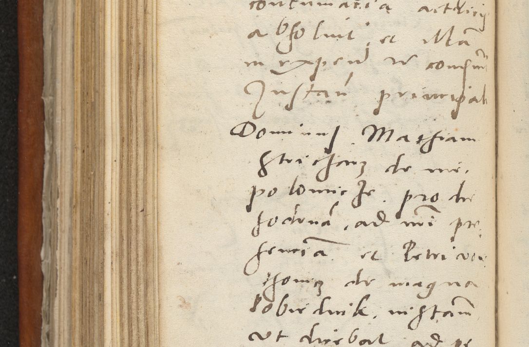 Zdjęcie nr 399 dla obiektu archiwalnego: Acta constitucionum coram reverendo patre domino Paulo Crassowski Warschoviensi et Omnium Sanctorum in Cracovia praeposito et officiali generali Craccoviensi ad annum Domini 1545, a die et mense infrascriptis foeliciter continuantur