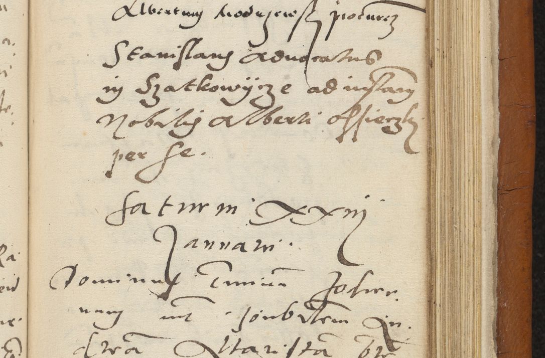 Zdjęcie nr 398 dla obiektu archiwalnego: Acta constitucionum coram reverendo patre domino Paulo Crassowski Warschoviensi et Omnium Sanctorum in Cracovia praeposito et officiali generali Craccoviensi ad annum Domini 1545, a die et mense infrascriptis foeliciter continuantur