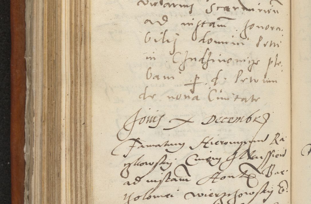Zdjęcie nr 397 dla obiektu archiwalnego: Acta constitucionum coram reverendo patre domino Paulo Crassowski Warschoviensi et Omnium Sanctorum in Cracovia praeposito et officiali generali Craccoviensi ad annum Domini 1545, a die et mense infrascriptis foeliciter continuantur