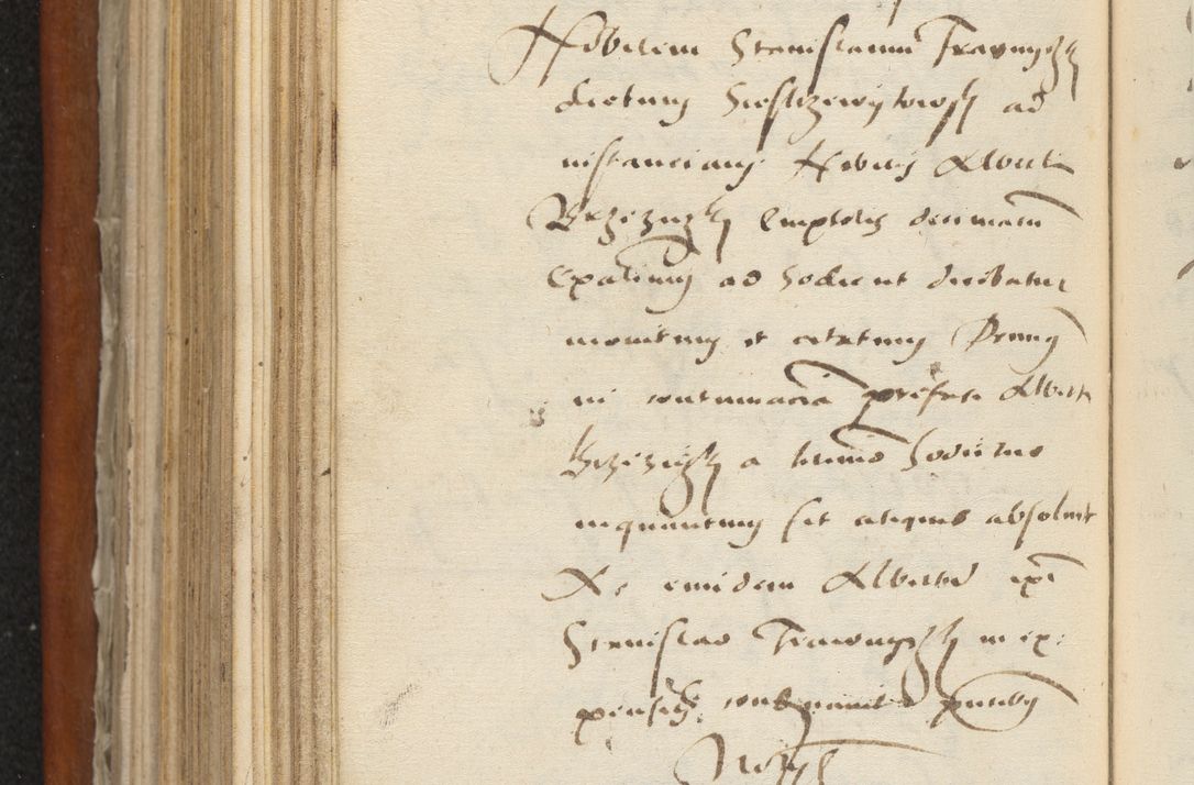 Zdjęcie nr 387 dla obiektu archiwalnego: Acta constitucionum coram reverendo patre domino Paulo Crassowski Warschoviensi et Omnium Sanctorum in Cracovia praeposito et officiali generali Craccoviensi ad annum Domini 1545, a die et mense infrascriptis foeliciter continuantur