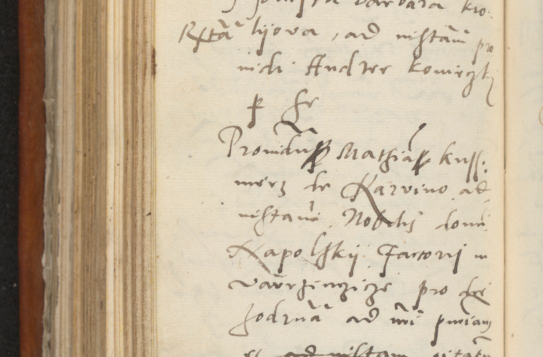 Zdjęcie nr 385 dla obiektu archiwalnego: Acta constitucionum coram reverendo patre domino Paulo Crassowski Warschoviensi et Omnium Sanctorum in Cracovia praeposito et officiali generali Craccoviensi ad annum Domini 1545, a die et mense infrascriptis foeliciter continuantur