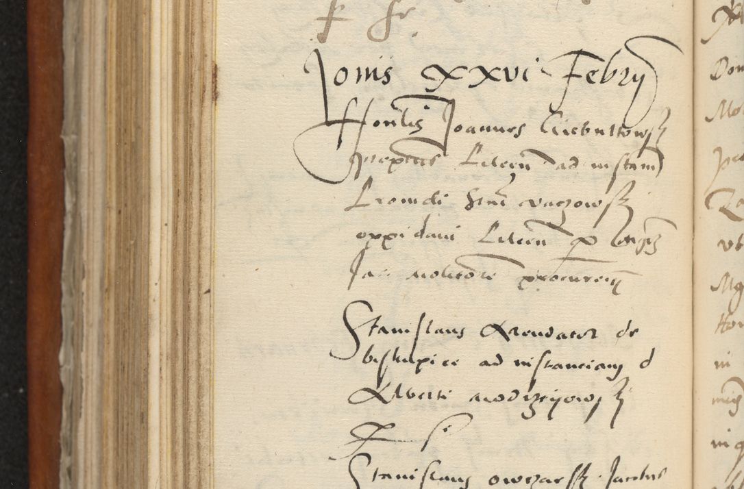 Zdjęcie nr 383 dla obiektu archiwalnego: Acta constitucionum coram reverendo patre domino Paulo Crassowski Warschoviensi et Omnium Sanctorum in Cracovia praeposito et officiali generali Craccoviensi ad annum Domini 1545, a die et mense infrascriptis foeliciter continuantur