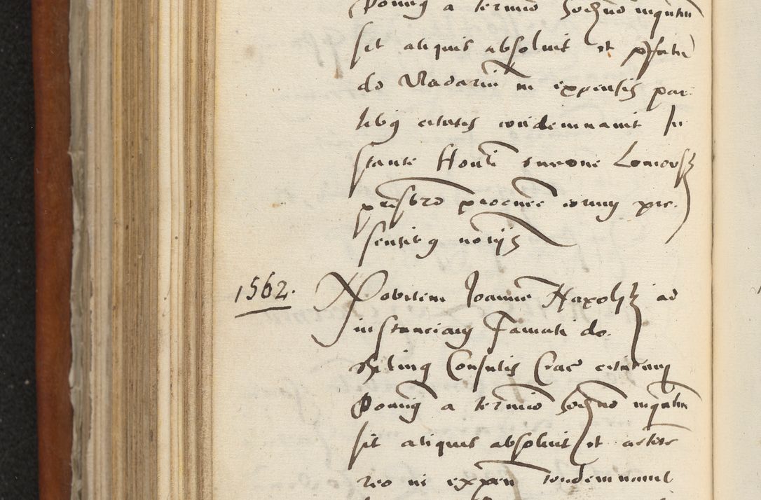 Zdjęcie nr 377 dla obiektu archiwalnego: Acta constitucionum coram reverendo patre domino Paulo Crassowski Warschoviensi et Omnium Sanctorum in Cracovia praeposito et officiali generali Craccoviensi ad annum Domini 1545, a die et mense infrascriptis foeliciter continuantur
