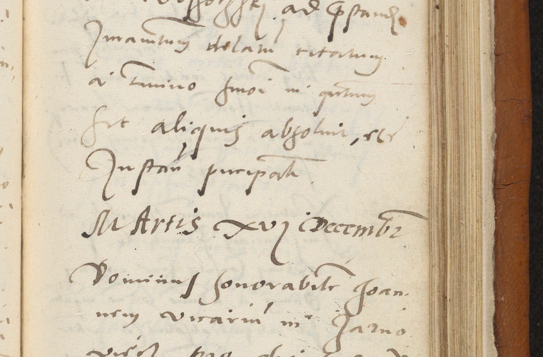 Zdjęcie nr 376 dla obiektu archiwalnego: Acta constitucionum coram reverendo patre domino Paulo Crassowski Warschoviensi et Omnium Sanctorum in Cracovia praeposito et officiali generali Craccoviensi ad annum Domini 1545, a die et mense infrascriptis foeliciter continuantur