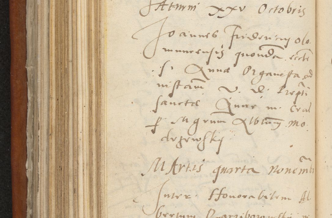 Zdjęcie nr 371 dla obiektu archiwalnego: Acta constitucionum coram reverendo patre domino Paulo Crassowski Warschoviensi et Omnium Sanctorum in Cracovia praeposito et officiali generali Craccoviensi ad annum Domini 1545, a die et mense infrascriptis foeliciter continuantur