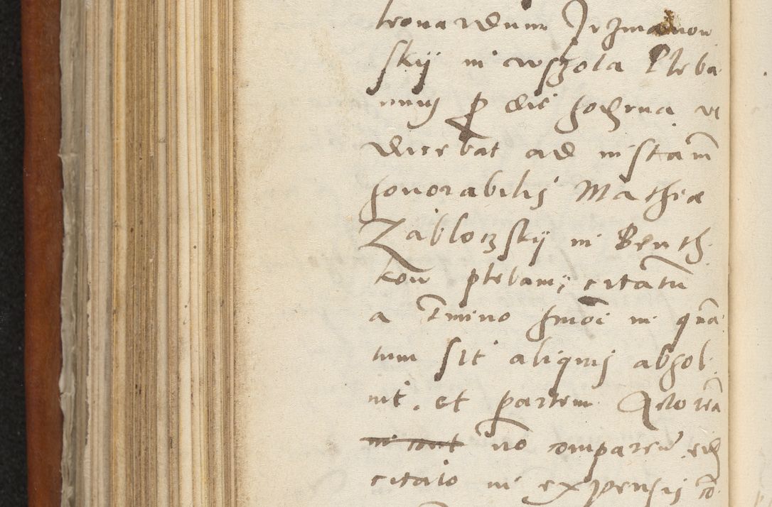 Zdjęcie nr 367 dla obiektu archiwalnego: Acta constitucionum coram reverendo patre domino Paulo Crassowski Warschoviensi et Omnium Sanctorum in Cracovia praeposito et officiali generali Craccoviensi ad annum Domini 1545, a die et mense infrascriptis foeliciter continuantur