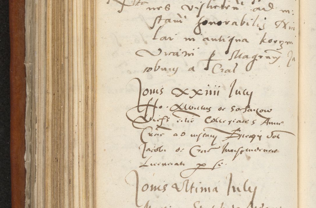 Zdjęcie nr 365 dla obiektu archiwalnego: Acta constitucionum coram reverendo patre domino Paulo Crassowski Warschoviensi et Omnium Sanctorum in Cracovia praeposito et officiali generali Craccoviensi ad annum Domini 1545, a die et mense infrascriptis foeliciter continuantur