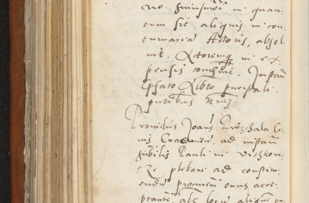 Zdjęcie nr 359 dla obiektu archiwalnego: Acta constitucionum coram reverendo patre domino Paulo Crassowski Warschoviensi et Omnium Sanctorum in Cracovia praeposito et officiali generali Craccoviensi ad annum Domini 1545, a die et mense infrascriptis foeliciter continuantur