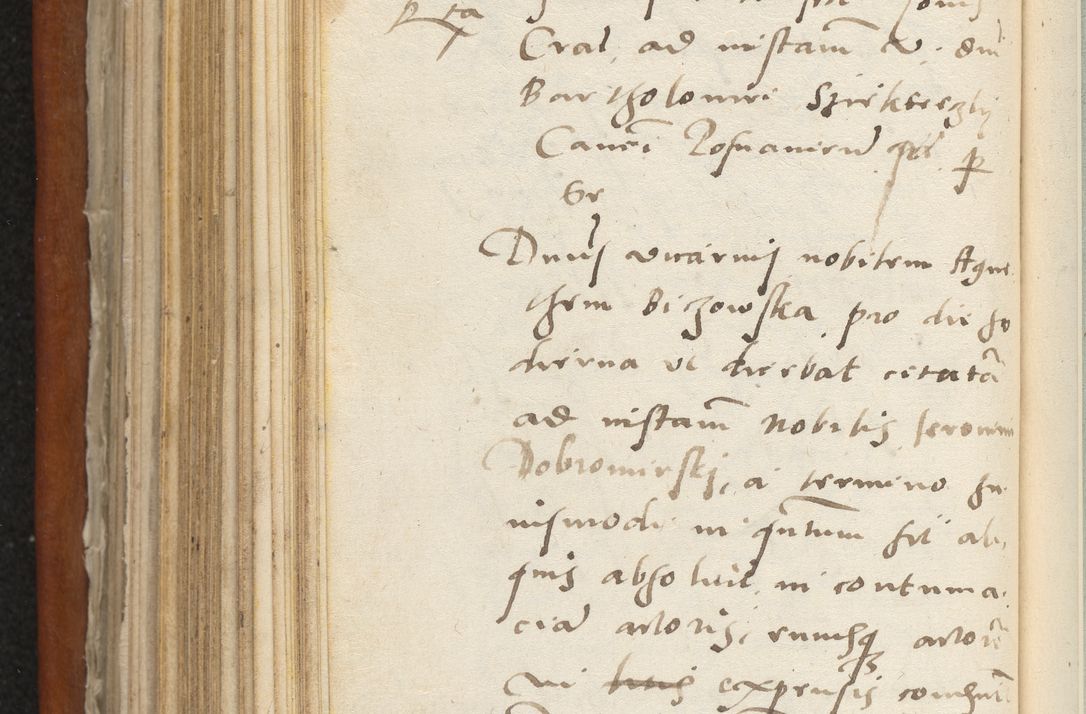 Zdjęcie nr 357 dla obiektu archiwalnego: Acta constitucionum coram reverendo patre domino Paulo Crassowski Warschoviensi et Omnium Sanctorum in Cracovia praeposito et officiali generali Craccoviensi ad annum Domini 1545, a die et mense infrascriptis foeliciter continuantur