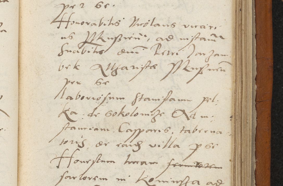 Zdjęcie nr 354 dla obiektu archiwalnego: Acta constitucionum coram reverendo patre domino Paulo Crassowski Warschoviensi et Omnium Sanctorum in Cracovia praeposito et officiali generali Craccoviensi ad annum Domini 1545, a die et mense infrascriptis foeliciter continuantur
