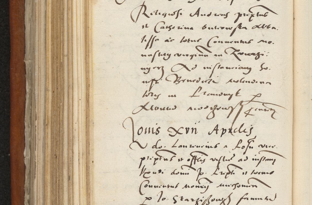 Zdjęcie nr 355 dla obiektu archiwalnego: Acta constitucionum coram reverendo patre domino Paulo Crassowski Warschoviensi et Omnium Sanctorum in Cracovia praeposito et officiali generali Craccoviensi ad annum Domini 1545, a die et mense infrascriptis foeliciter continuantur