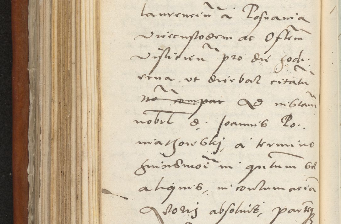 Zdjęcie nr 349 dla obiektu archiwalnego: Acta constitucionum coram reverendo patre domino Paulo Crassowski Warschoviensi et Omnium Sanctorum in Cracovia praeposito et officiali generali Craccoviensi ad annum Domini 1545, a die et mense infrascriptis foeliciter continuantur