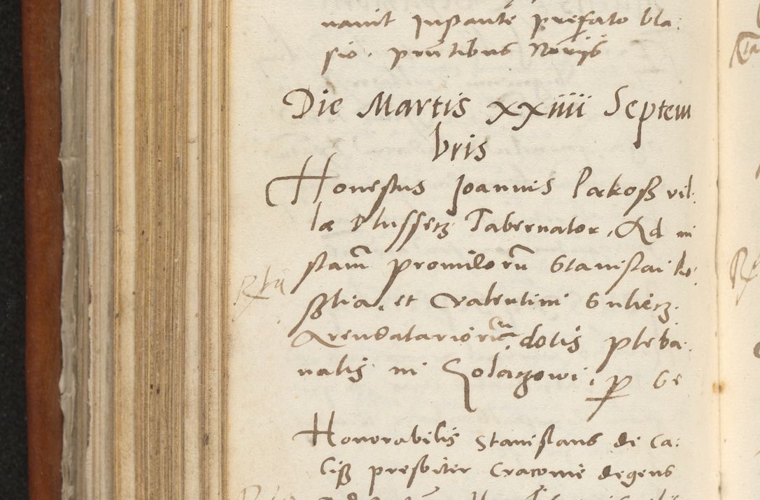 Zdjęcie nr 333 dla obiektu archiwalnego: Acta constitucionum coram reverendo patre domino Paulo Crassowski Warschoviensi et Omnium Sanctorum in Cracovia praeposito et officiali generali Craccoviensi ad annum Domini 1545, a die et mense infrascriptis foeliciter continuantur
