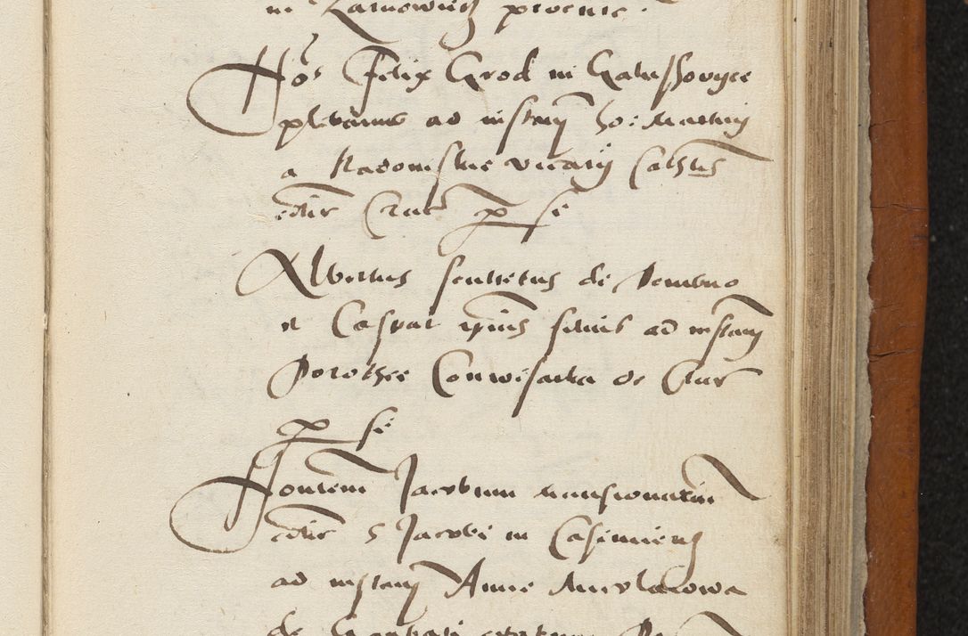 Zdjęcie nr 330 dla obiektu archiwalnego: Acta constitucionum coram reverendo patre domino Paulo Crassowski Warschoviensi et Omnium Sanctorum in Cracovia praeposito et officiali generali Craccoviensi ad annum Domini 1545, a die et mense infrascriptis foeliciter continuantur