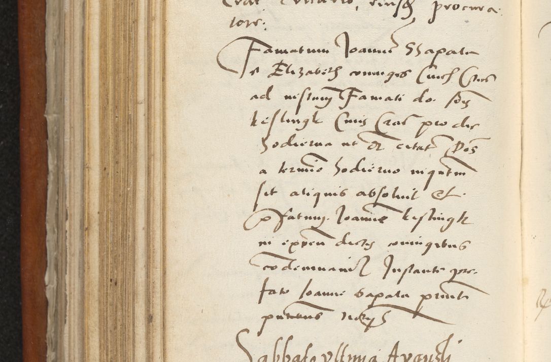 Zdjęcie nr 331 dla obiektu archiwalnego: Acta constitucionum coram reverendo patre domino Paulo Crassowski Warschoviensi et Omnium Sanctorum in Cracovia praeposito et officiali generali Craccoviensi ad annum Domini 1545, a die et mense infrascriptis foeliciter continuantur