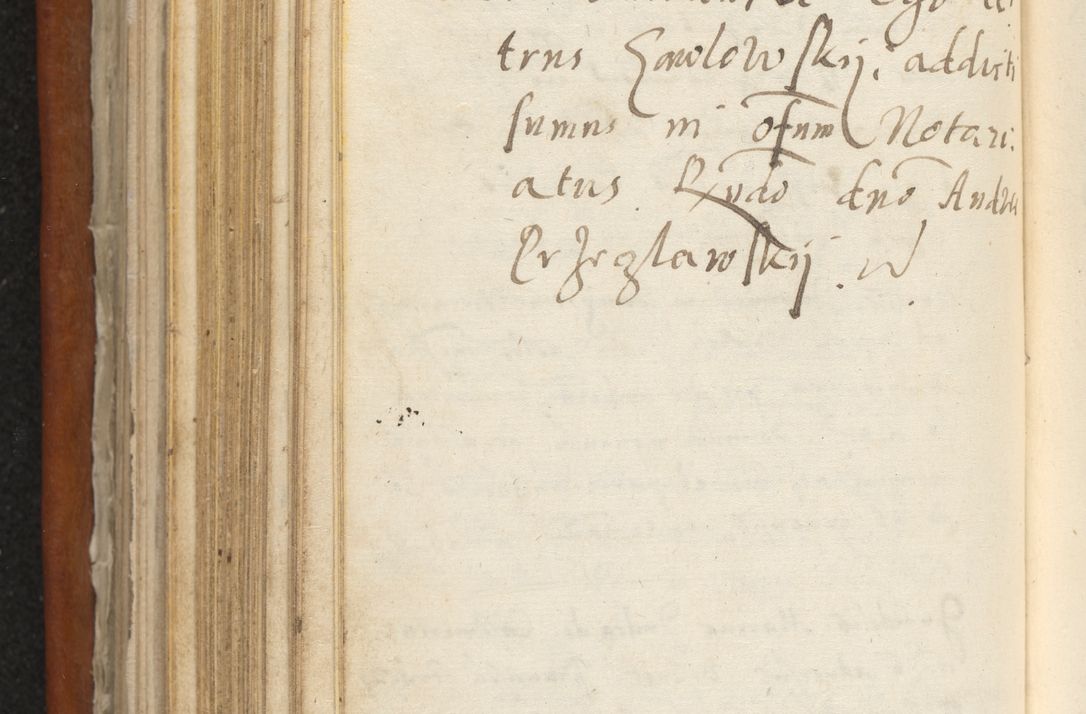 Zdjęcie nr 327 dla obiektu archiwalnego: Acta constitucionum coram reverendo patre domino Paulo Crassowski Warschoviensi et Omnium Sanctorum in Cracovia praeposito et officiali generali Craccoviensi ad annum Domini 1545, a die et mense infrascriptis foeliciter continuantur