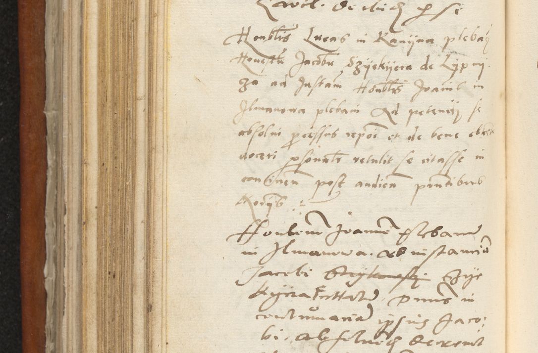 Zdjęcie nr 323 dla obiektu archiwalnego: Acta constitucionum coram reverendo patre domino Paulo Crassowski Warschoviensi et Omnium Sanctorum in Cracovia praeposito et officiali generali Craccoviensi ad annum Domini 1545, a die et mense infrascriptis foeliciter continuantur